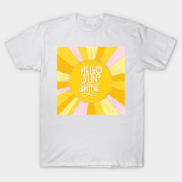 Hello Sunshine T-Shirt by CalliLetters